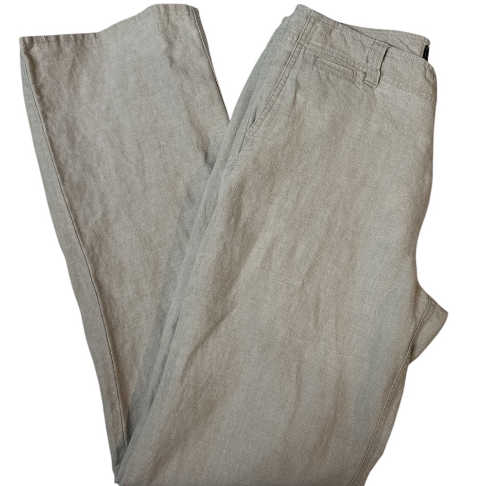 Eddie Bower 109% Linen Pants